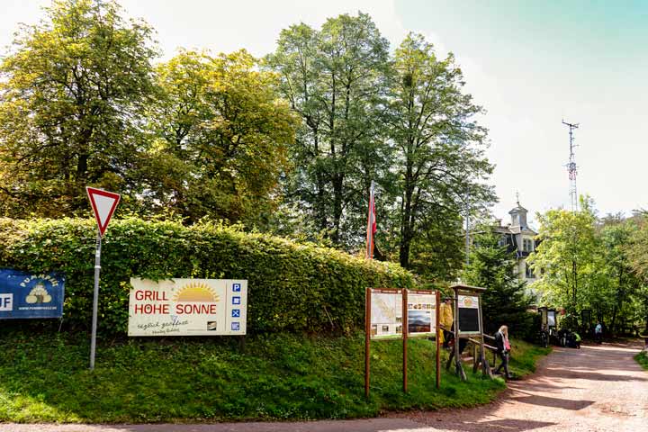 Hohe Sonne Eisenach am Rennsteig