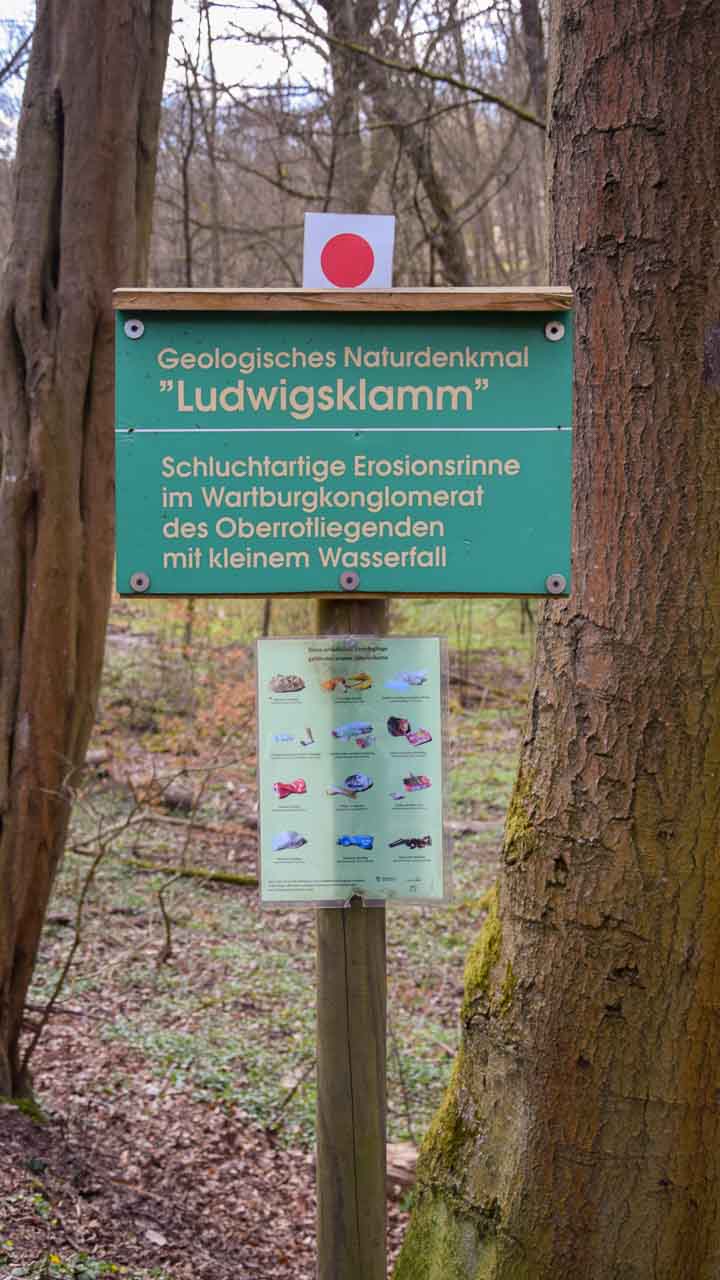 Eingang Ludwigsklamm