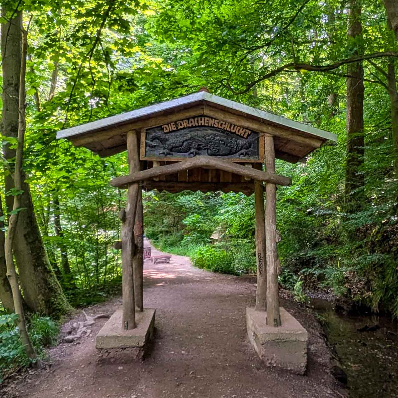 Drachenschlucht Eingang